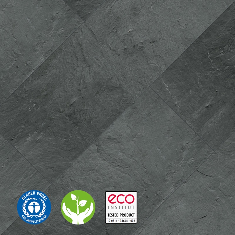 Ceramin Tiles Negrar off black Fliese
