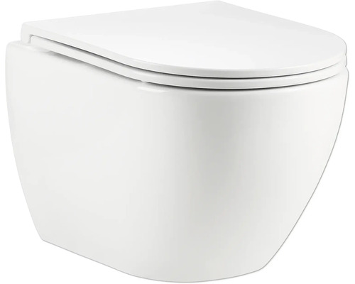 Wand-WC Set SAMAR spülrandlos Turbo-Flush